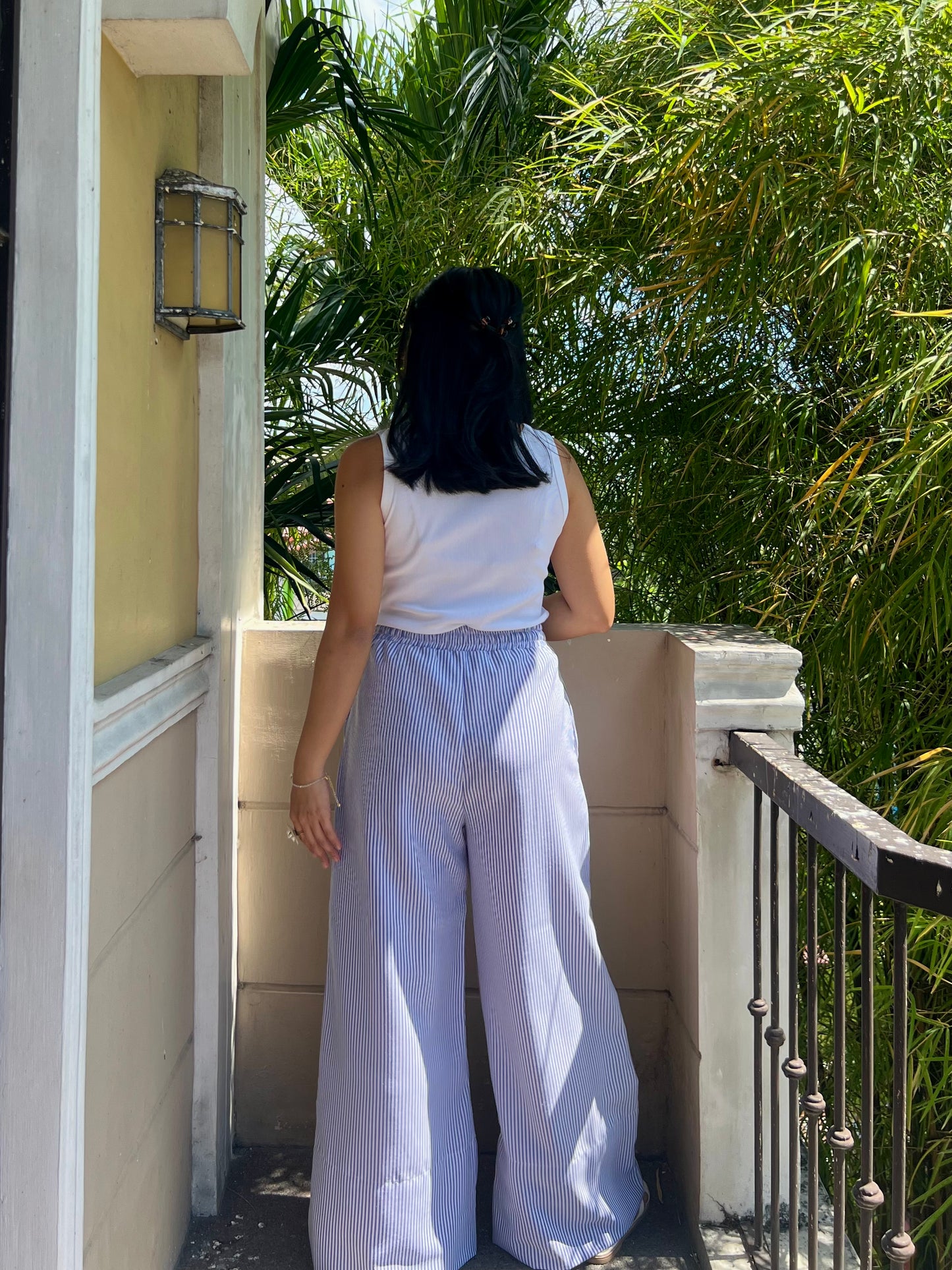 Barcelona Pants in Stripes 025
