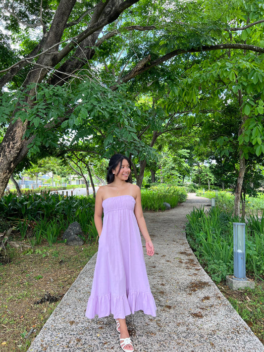 Sorrento Dress in Lavender