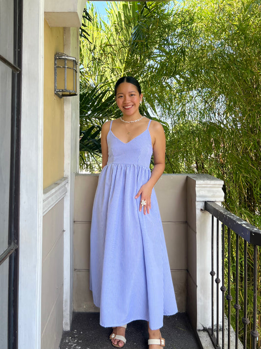 Naples Dress in Stripes 023