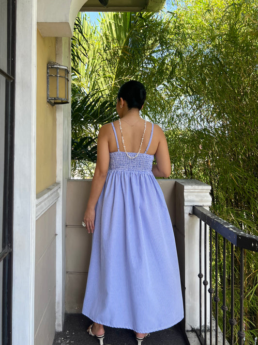 Naples Dress in Stripes 023