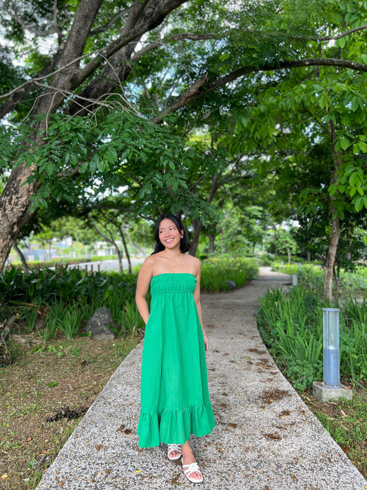 Sorrento Dress in Green