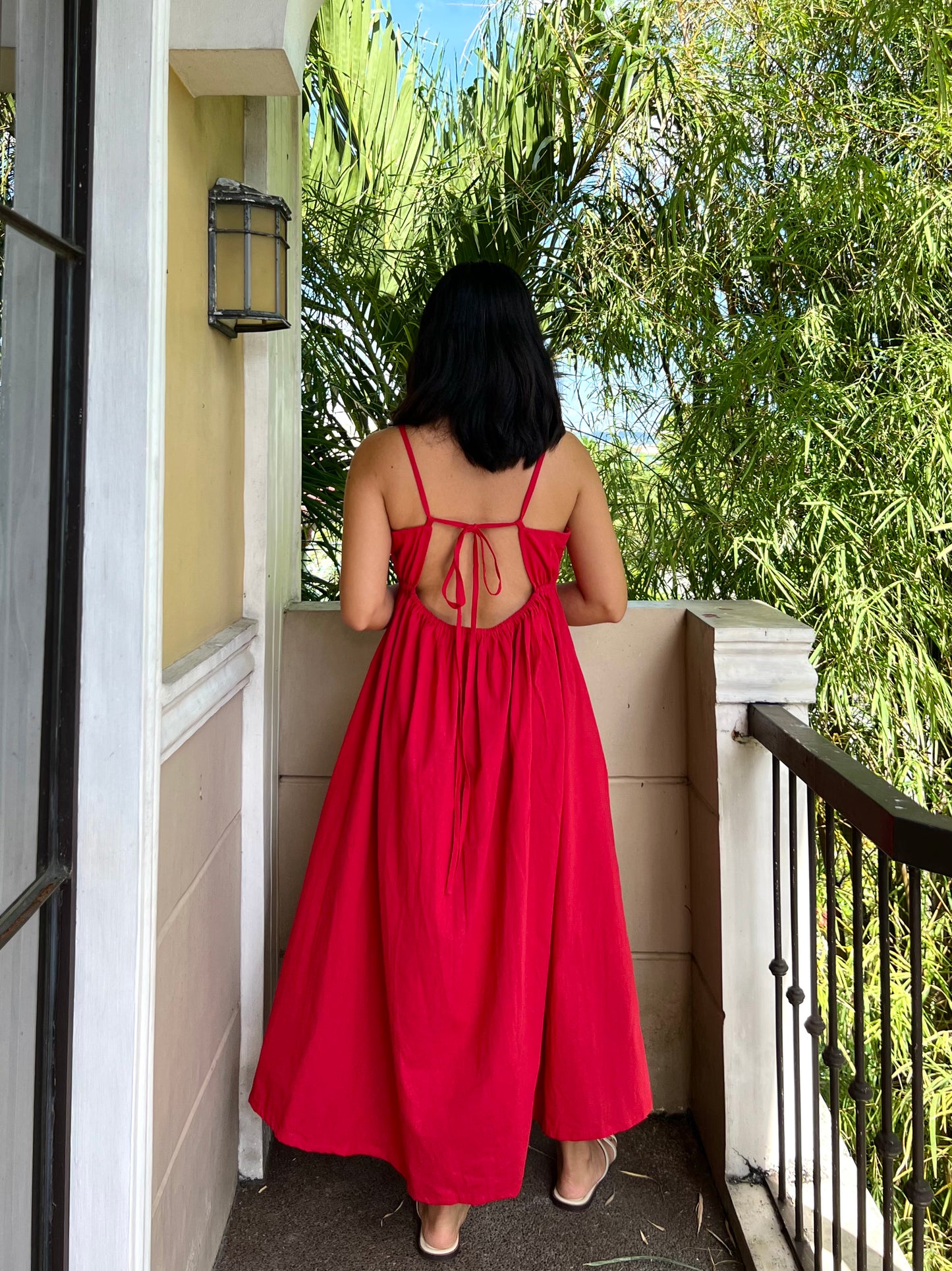 Versai Dress in Red