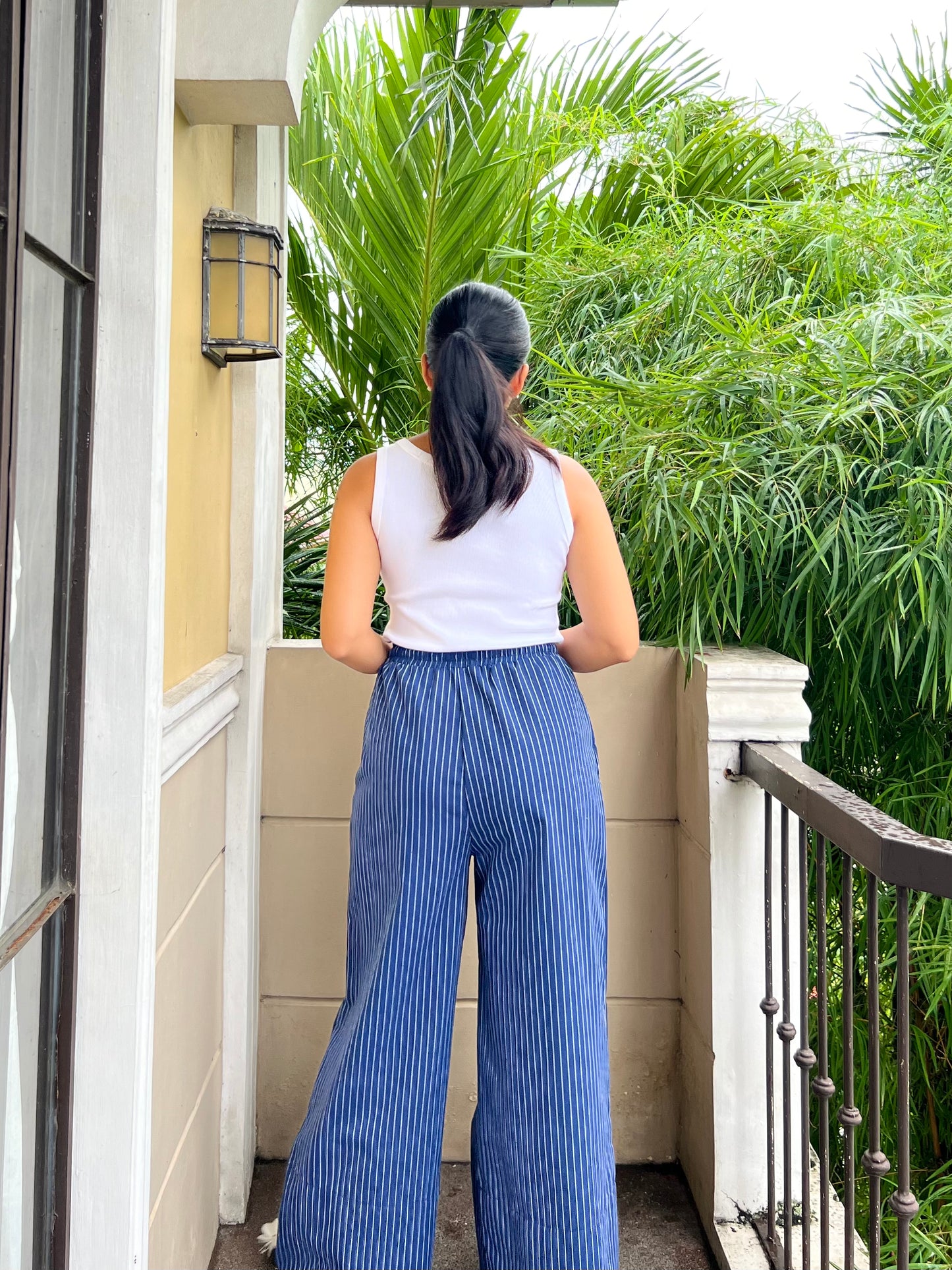 Barcelona Pants in Stripes 009