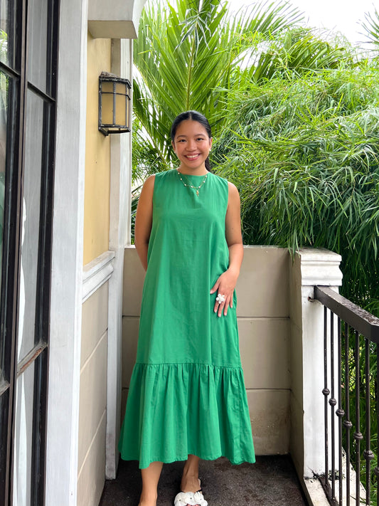 Camden Dress in Green