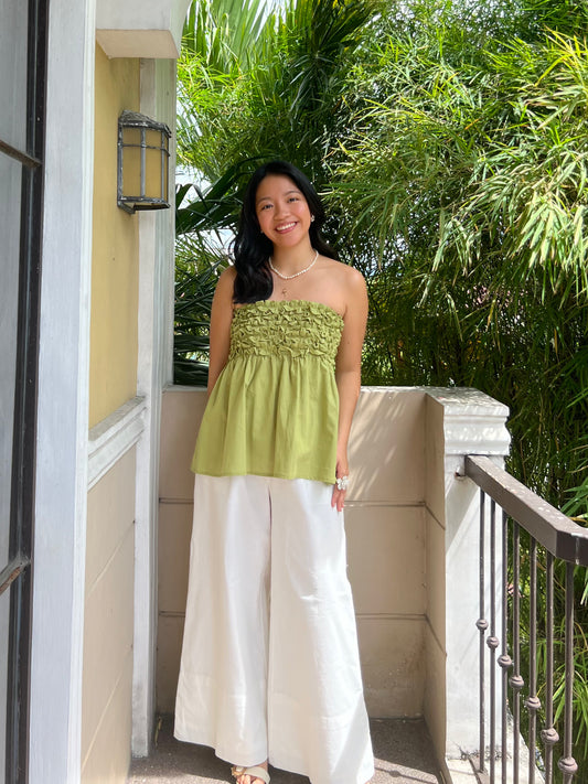 Merry Top in Apple Green