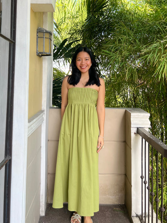 Fearless Dress in Apple Green