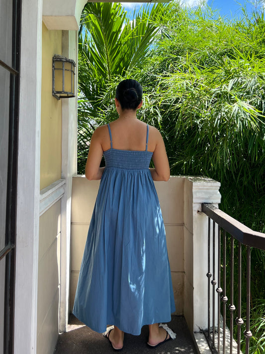 Palma Dress in French Blue