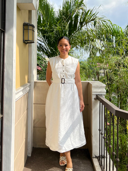 Catalina Dress in Eyelet Design 003