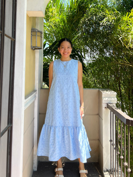 Camden Dress in Eyelet 014 with Lining