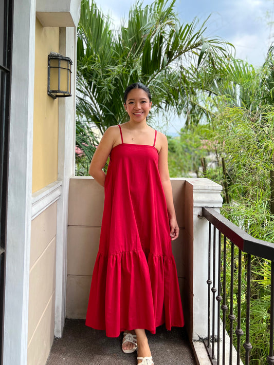 Joy Dress in Red