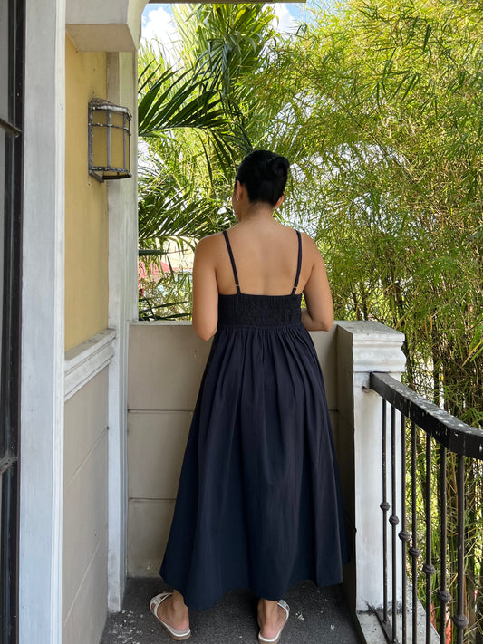 Versai Dress in Black