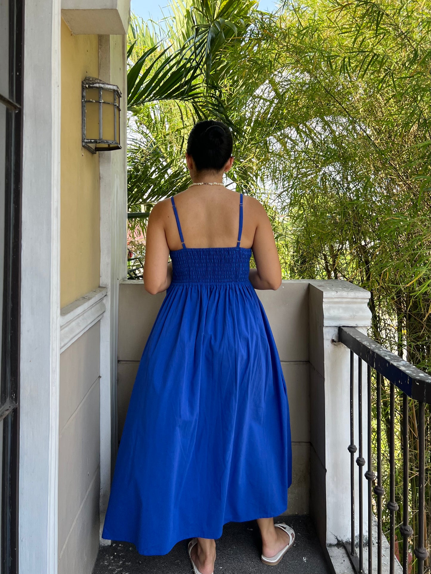 Naples Dress in Blue