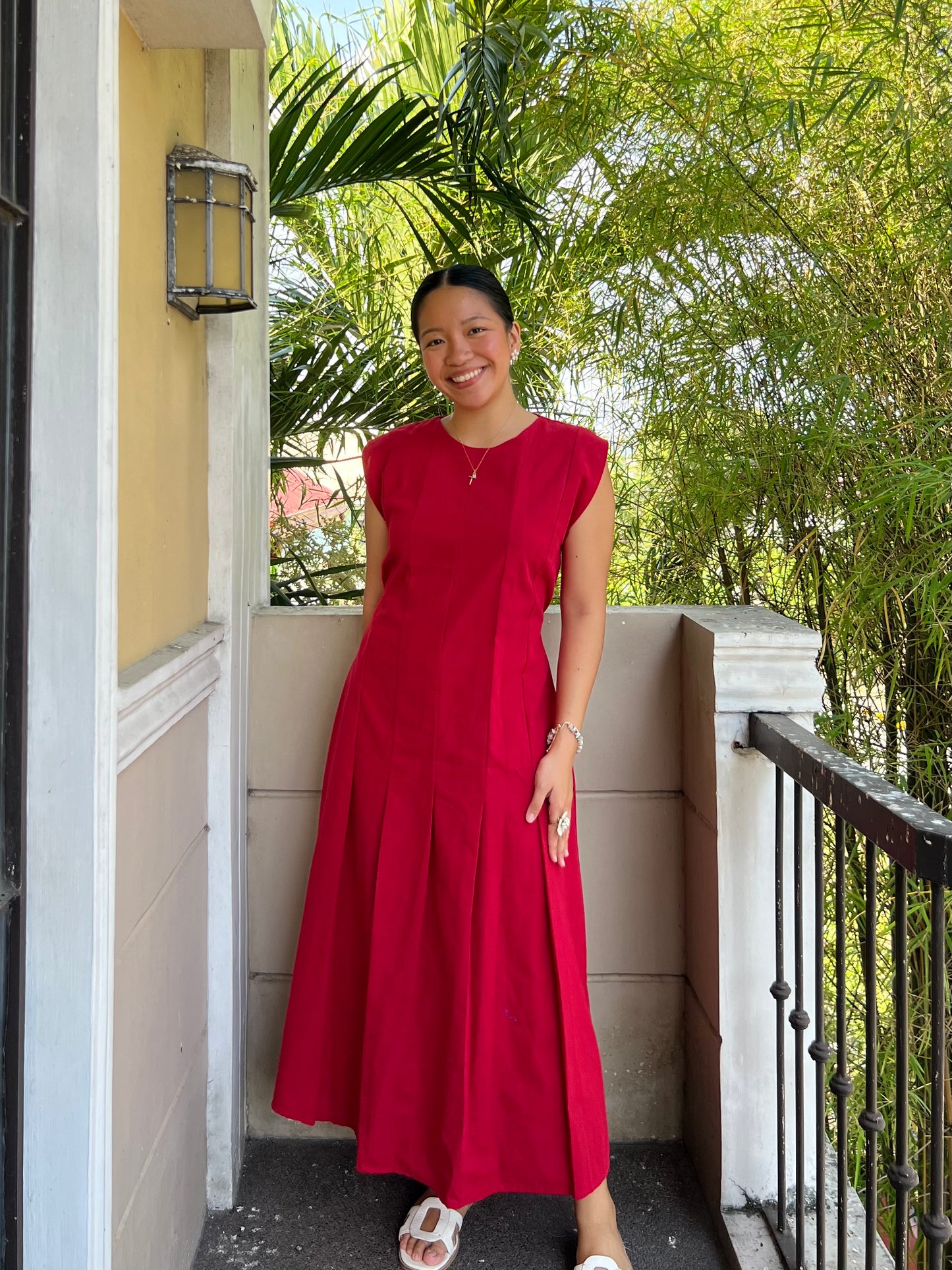 Coronado Dress in Red