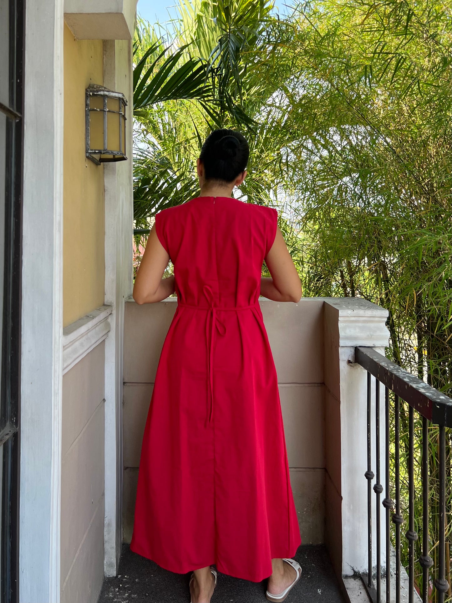 Coronado Dress in Red