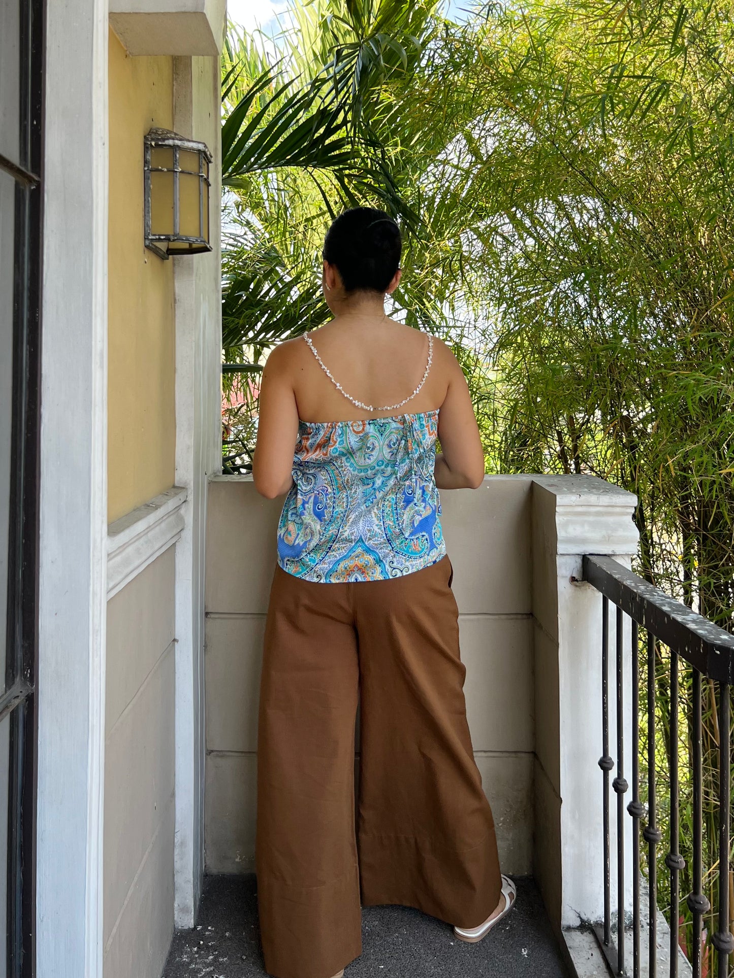 Barcelona Pants in Dark Brown