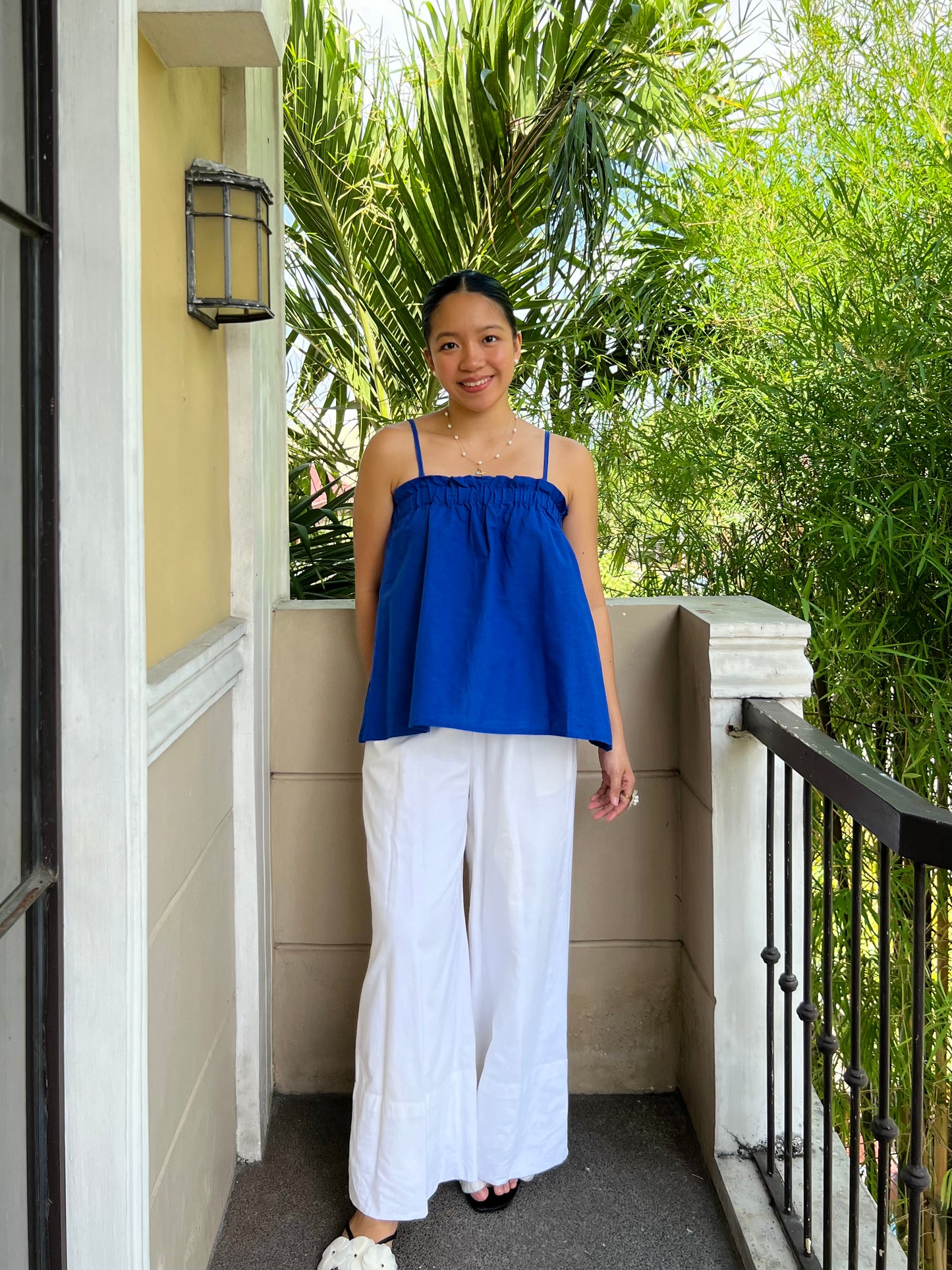 Eve Top in Blue