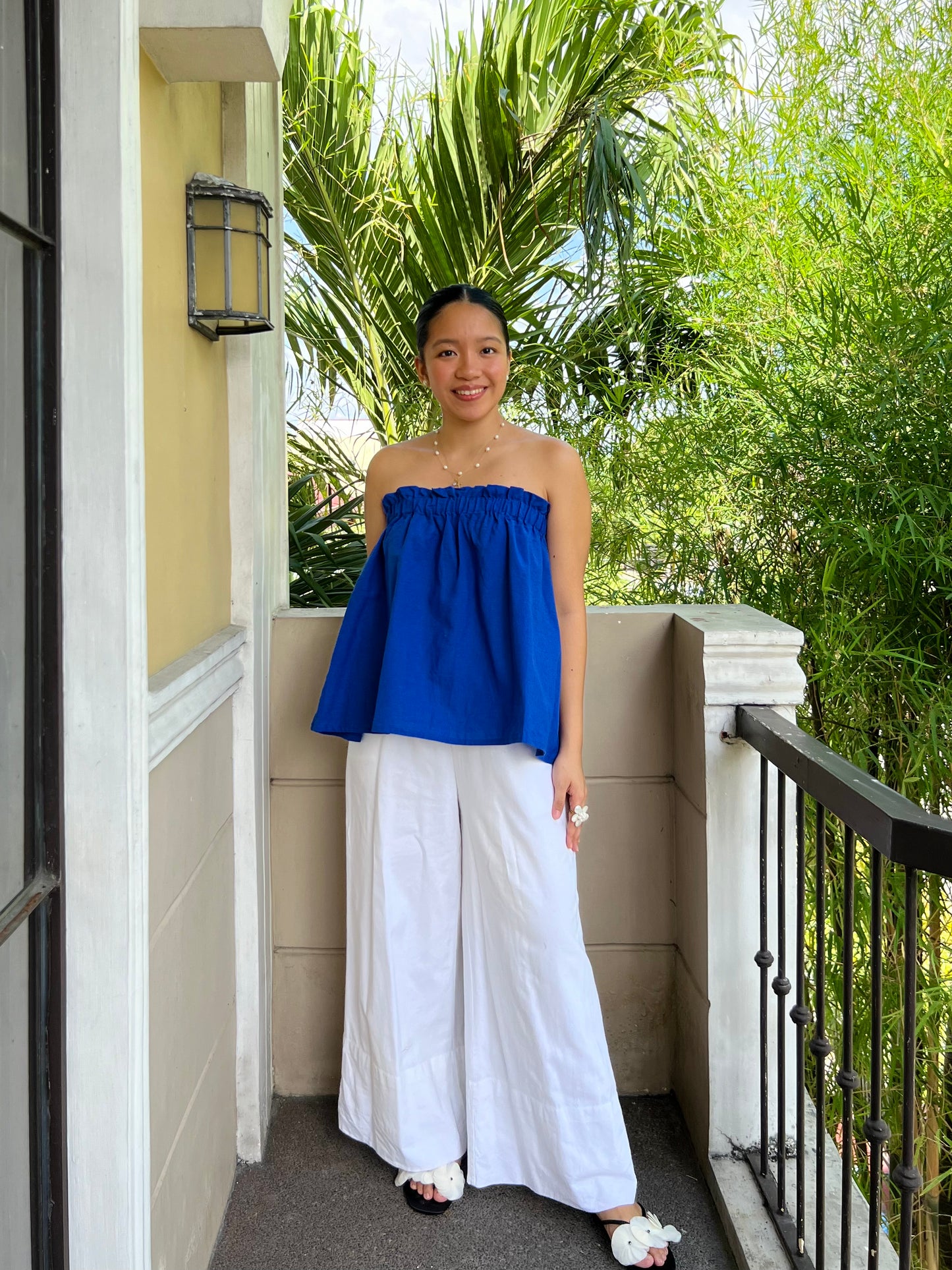 Eve Top in Blue