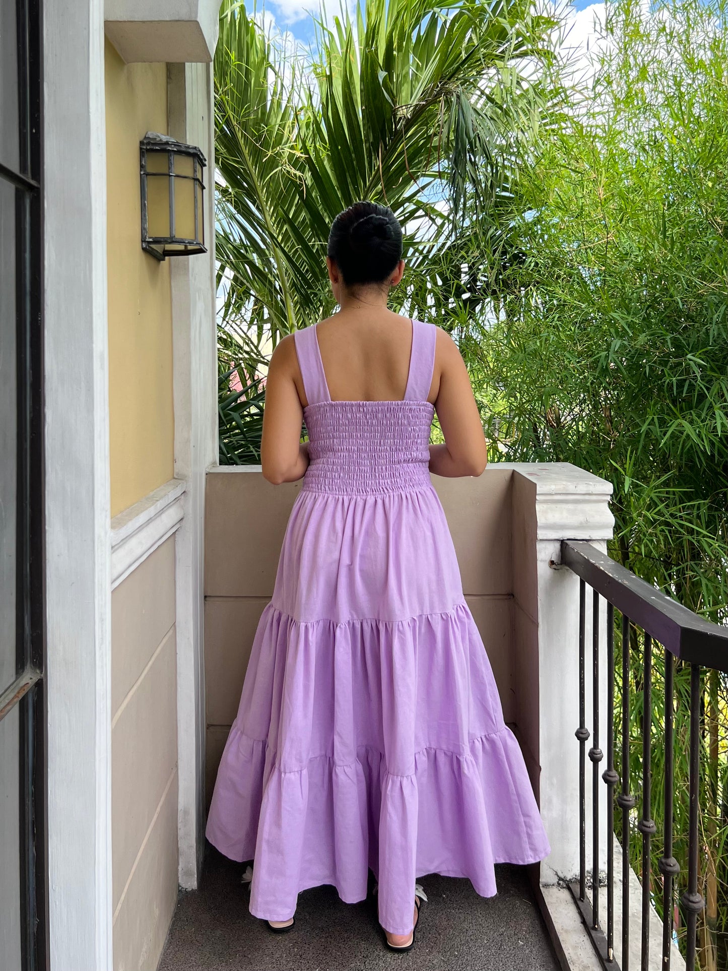 Riviera Dress in Lavender