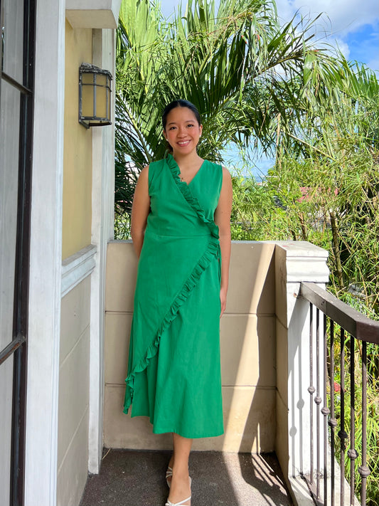 Milan Dress in Green