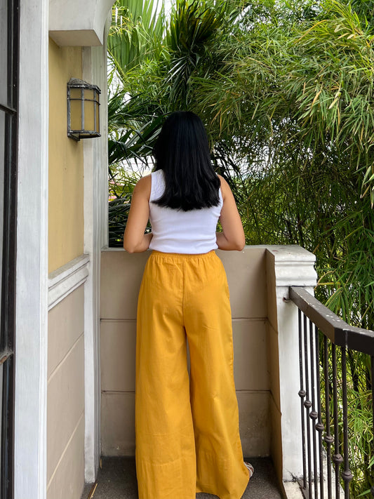 Barcelona Pants in Mustard