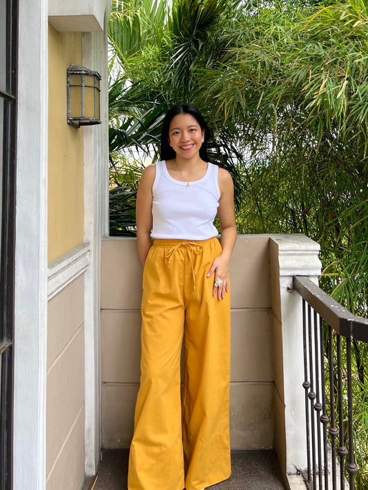 Barcelona Pants in Mustard