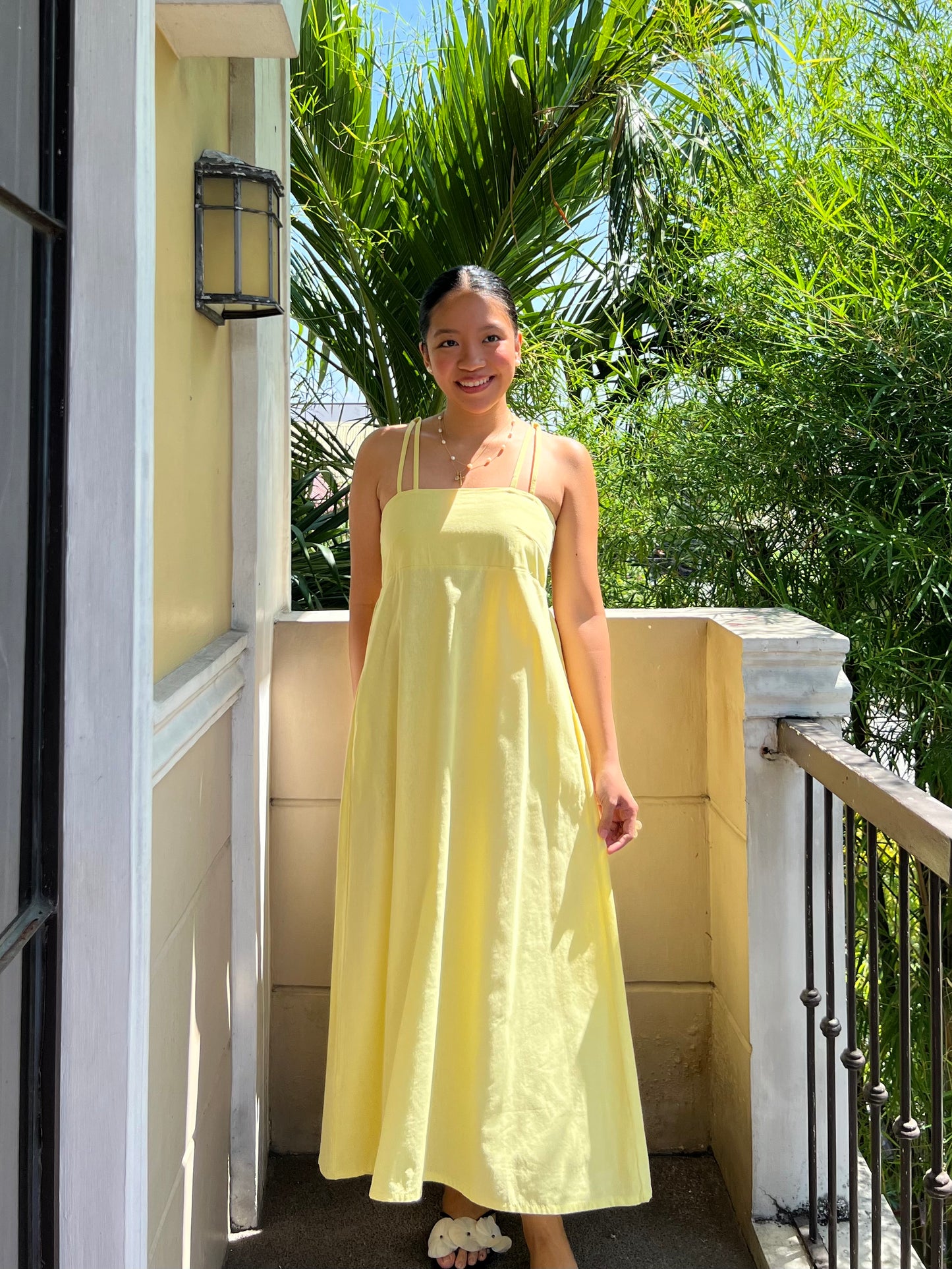 Gelateria Dress in Yellow