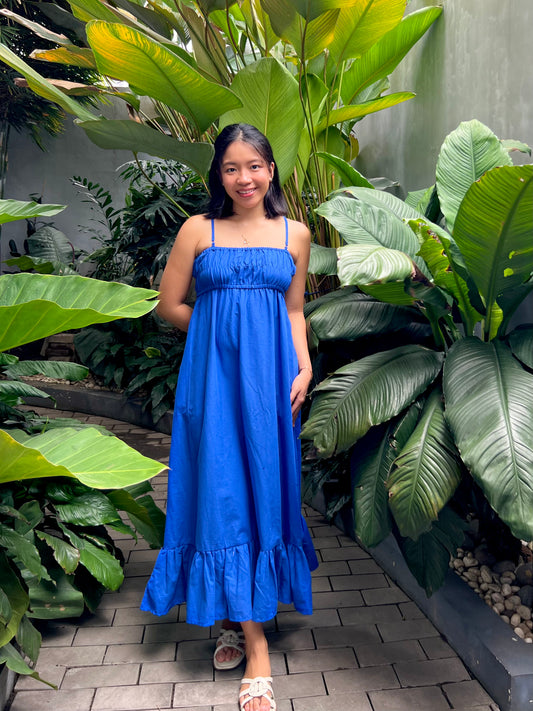 Sorrento Dress in Blue