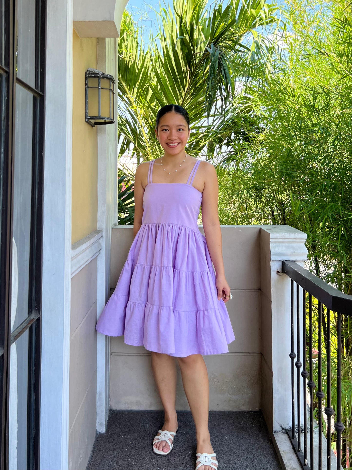 Capri Dress in Lavender
