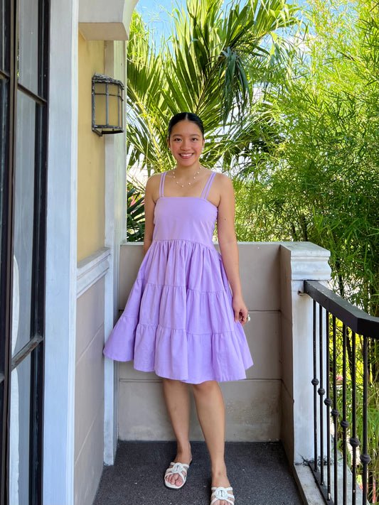 Capri Dress in Lavender