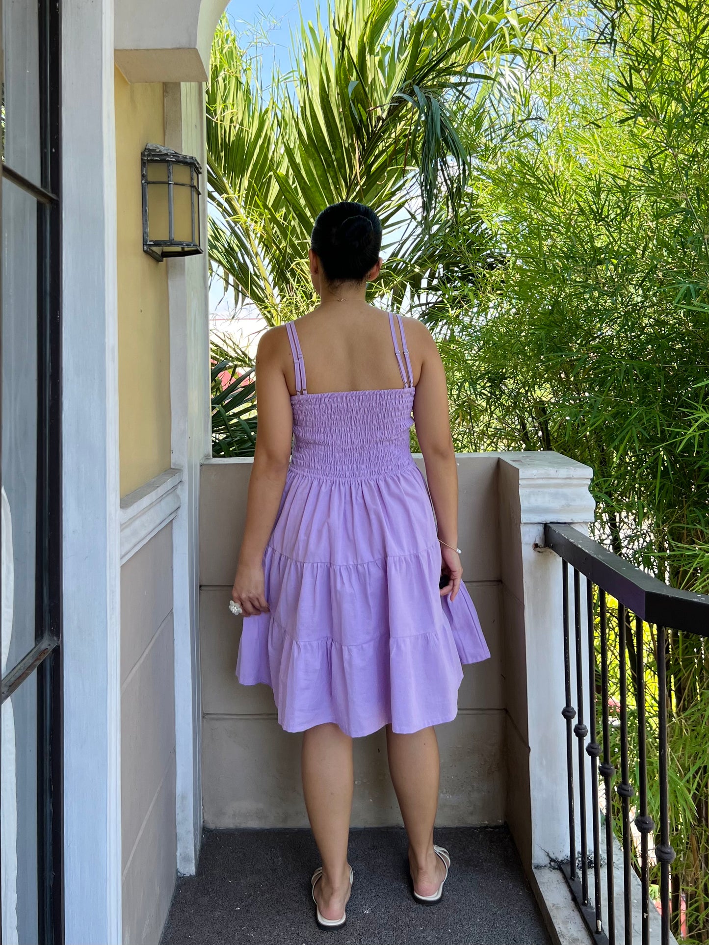 Capri Dress in Lavender