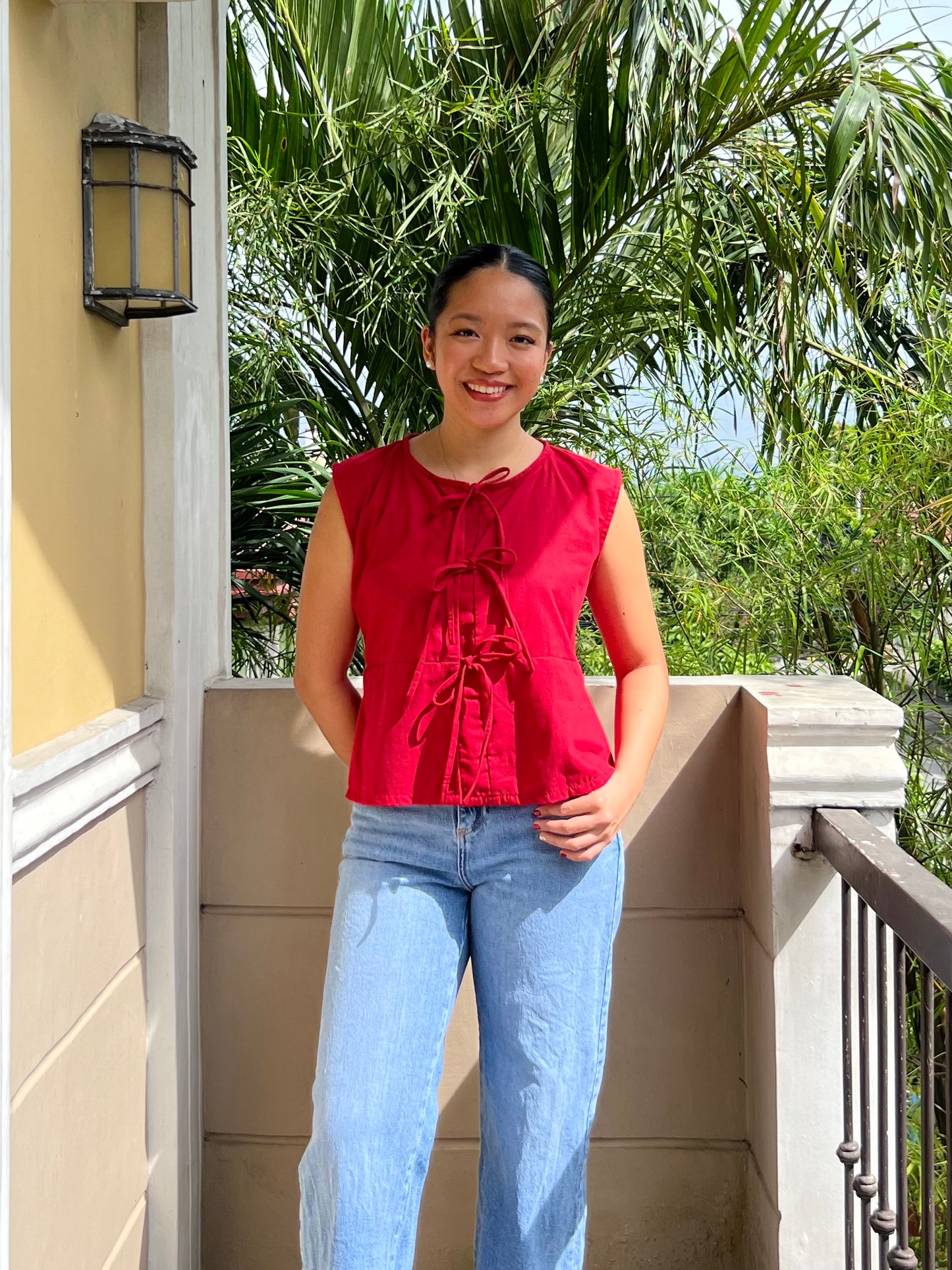 Lillie Top in Red
