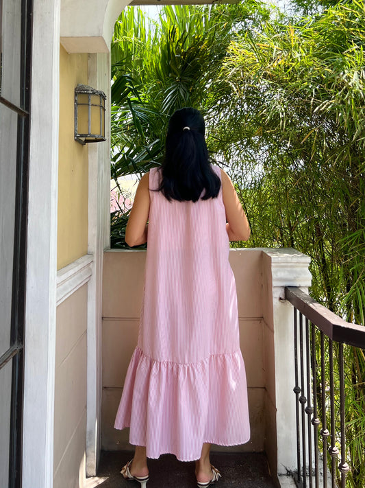Camden Dress in Stripes 024