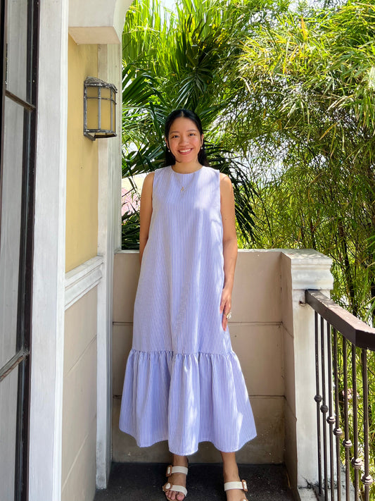 Camden Dress in Stripes 025