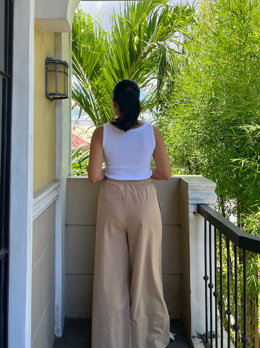 Barcelona Pants in Beige