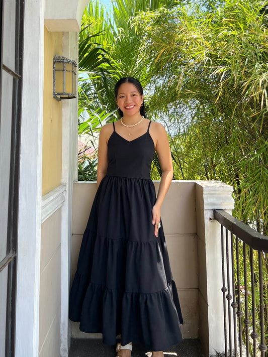 Honeydew Dress in Black