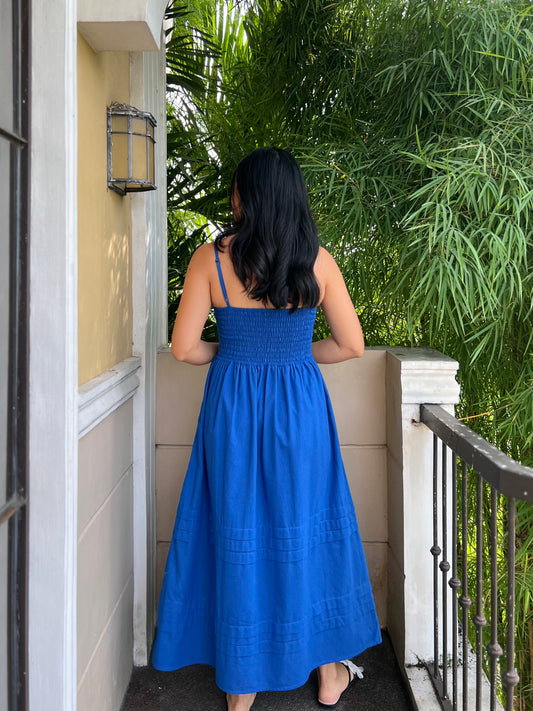 Acai Dress in Blue