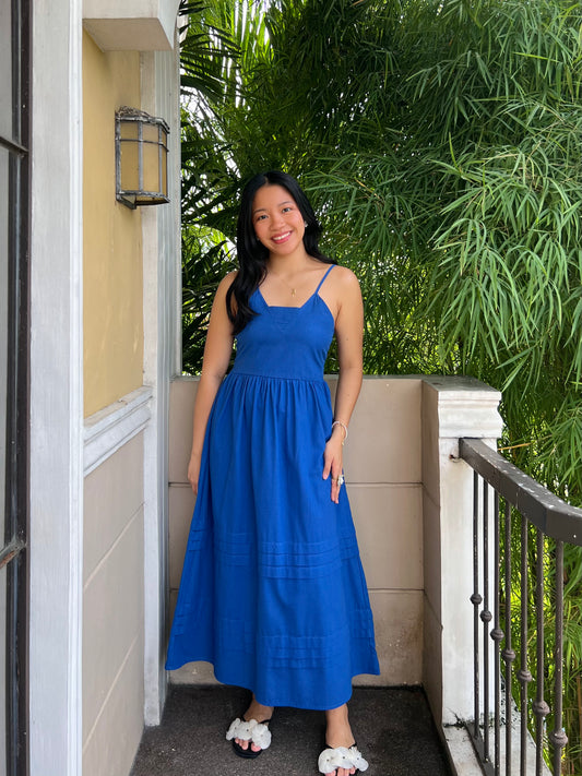 Acai Dress in Blue