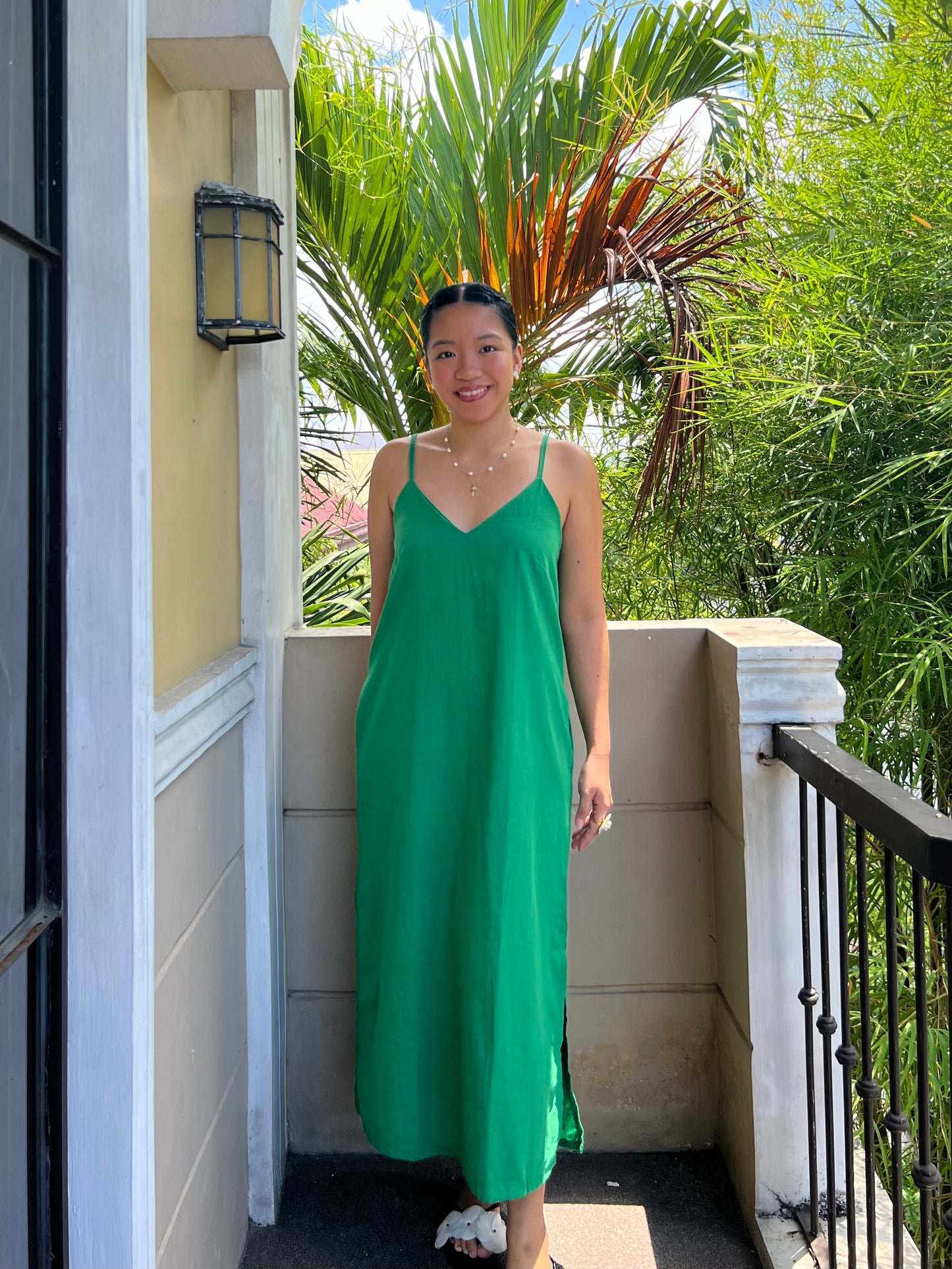 Caprese Dress in Green