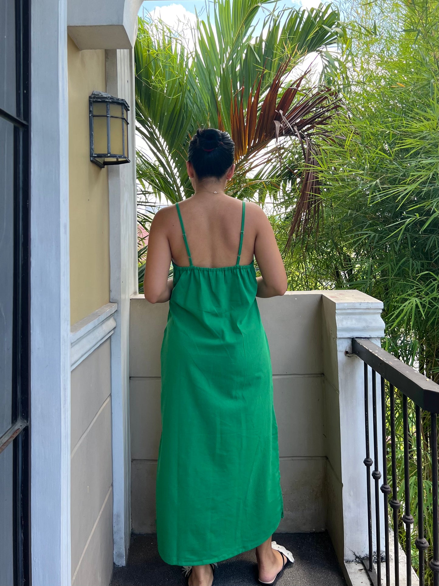 Caprese Dress in Green