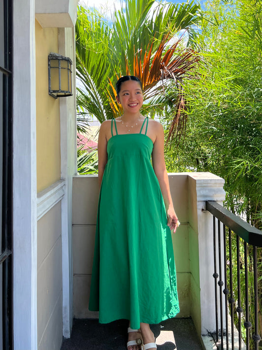Gelateria Dress in Green