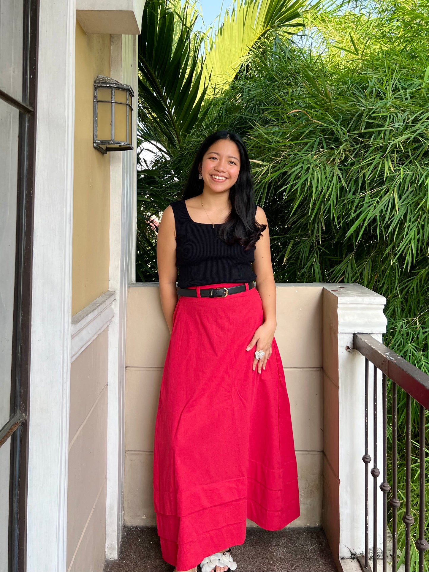 London Skirt in Red