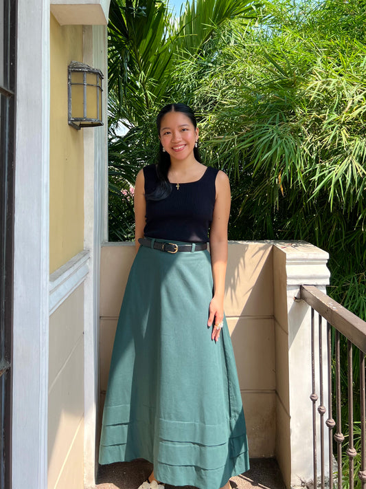 London Skirt in Castleton Green