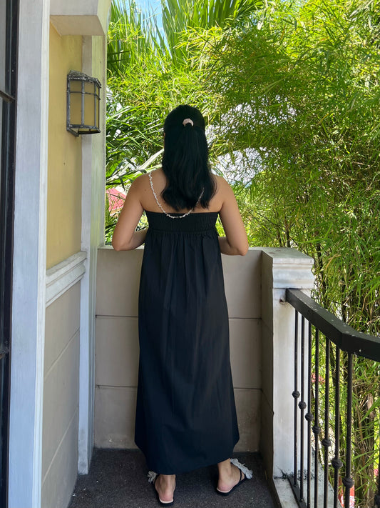 Lime Dress in Black