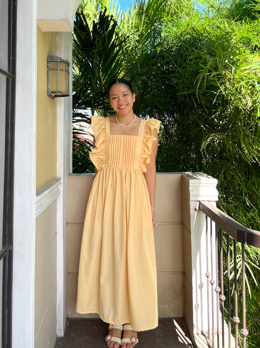 Ribeauvillé Dress in Yellow