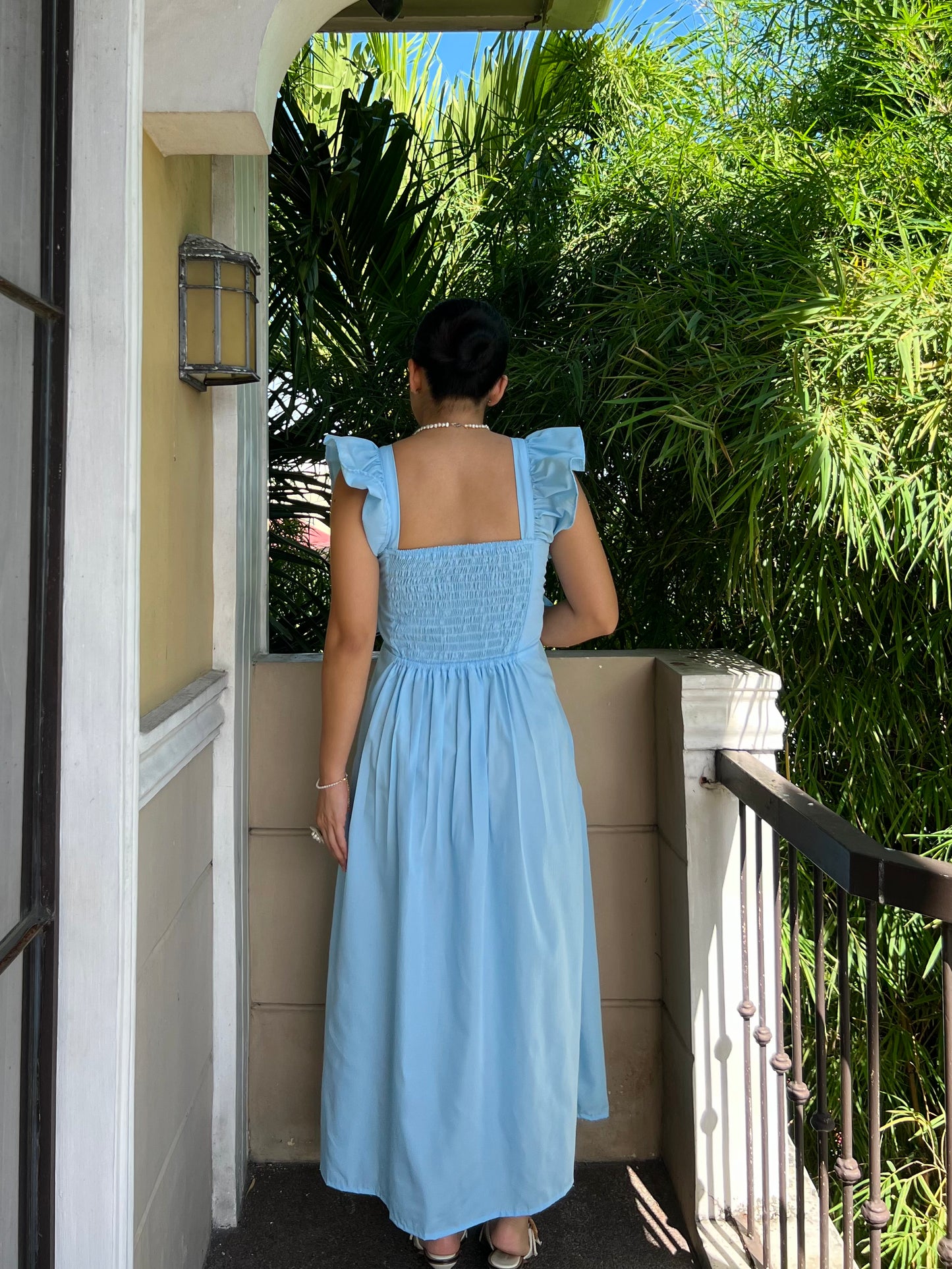 Ribeauvillé Dress in Sky Blue