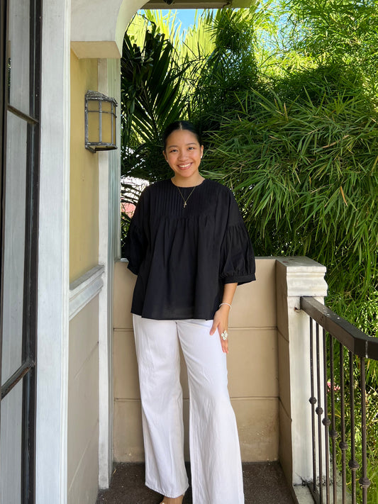 Solace Top in Black