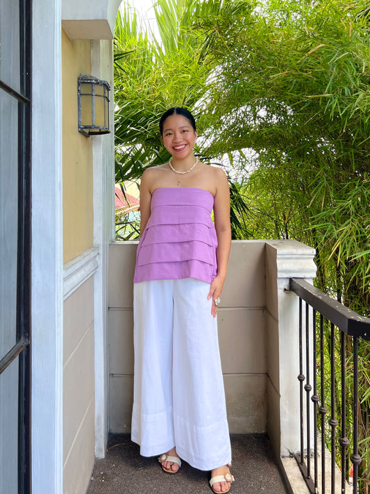 Lychee Top in Lavender