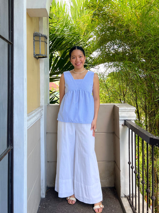 Cherry Top in Stripes 023