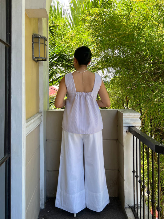 Cherry Top in Stripes 021