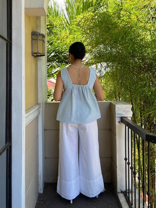 Cherry Top in Stripes 022